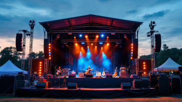 Riley Green durante il suo tour di musica country nel Regno Unito