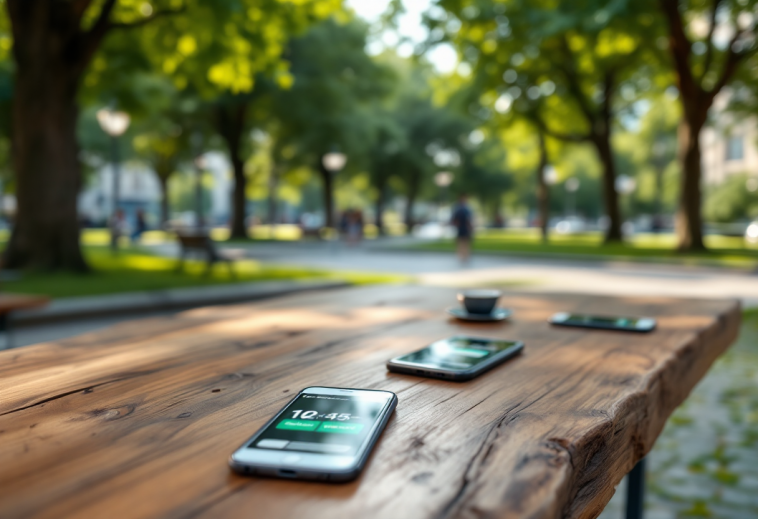 Immagine che illustra i rischi dei dispositivi mobili