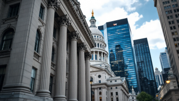 Grafico che illustra il rischio di shutdown negli USA