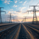 Robot che esegue manutenzione su linee elettriche italiane