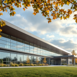 Immagine di una scuola a Green Bay con misure di sicurezza