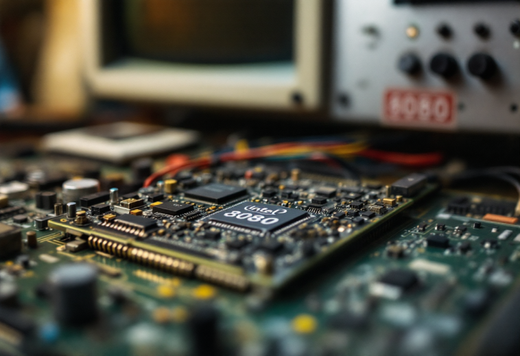 Microprocessore Intel 8080 in un contesto storico