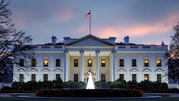 Decorazioni natalizie storiche alla Casa Bianca
