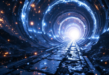 Immagine di un tunnel interstellare nel sistema solare