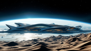 Immagine del turismo spaziale in Italia con astronauti