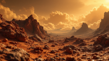 Immagine di Venere, il pianeta gemello della Terra