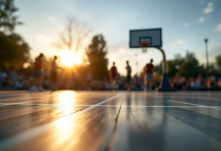 Giocatori Warriors e Grizzlies in azione durante una partita