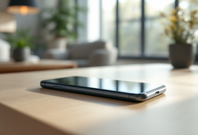 realme GT 7 Pro 5G in vista frontale con sfondo elegante