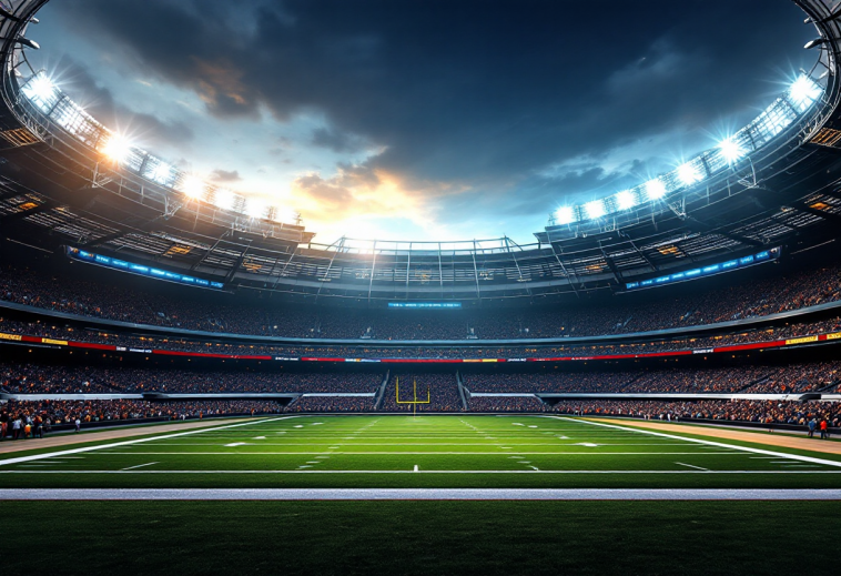 Immagine che rappresenta l'intelligenza artificiale al Super Bowl 2025