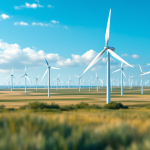 Immagine della nuova centrale di Adani Green Energy
