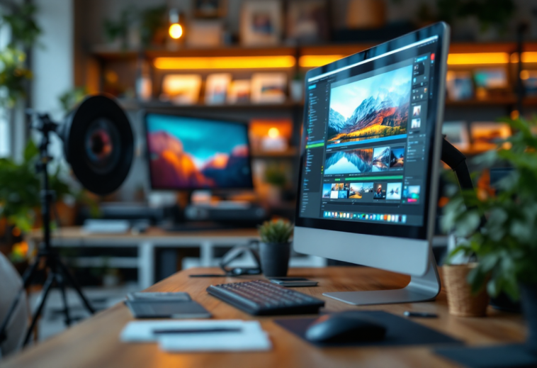 Screenshot di Adobe Firefly Bulk Create in azione