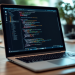 Logo di AlmaLinux OS Kitten 10 con sfondo colorato