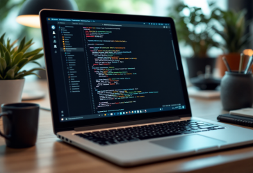 Logo di AlmaLinux OS Kitten 10 con sfondo colorato