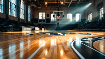 Giocatrici di basket femminile dell'Illinois in azione