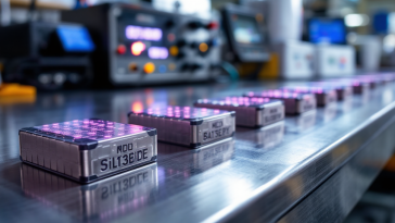 Innovative batterie al carburo di silicio per smartphone