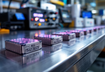 Innovative batterie al carburo di silicio per smartphone