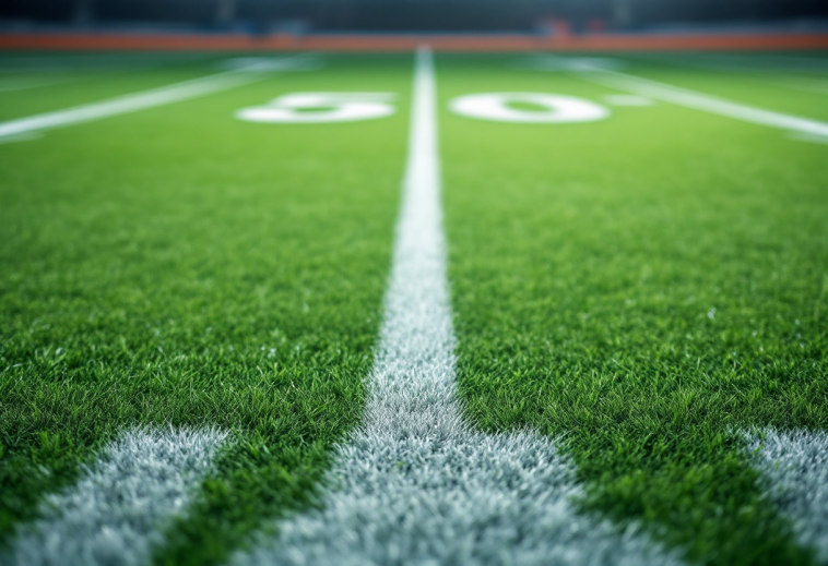 Bears e Packers in azione durante la settimana 18 della NFL