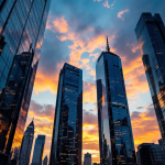 Logo di BlackRock con simbolo Net Zero in sfondo