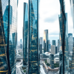 Logo di BlackRock con grafico economico europeo