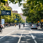 Immagine del progetto Città 30 a Bologna con pedoni sicuri
