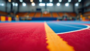 Squadra di cheerleading di Bowling Green in allenamento