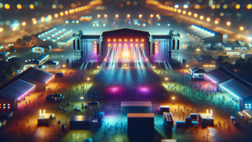 Un pubblico entusiasta durante un concerto dal vivo