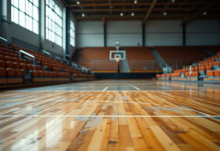 Giocatori dei Golden State Warriors in difficoltà sul campo