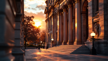Donald Trump durante l'inaugurazione del suo secondo mandato