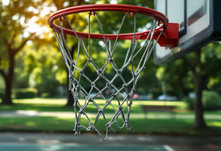 Draymond Green in azione sul campo da basket