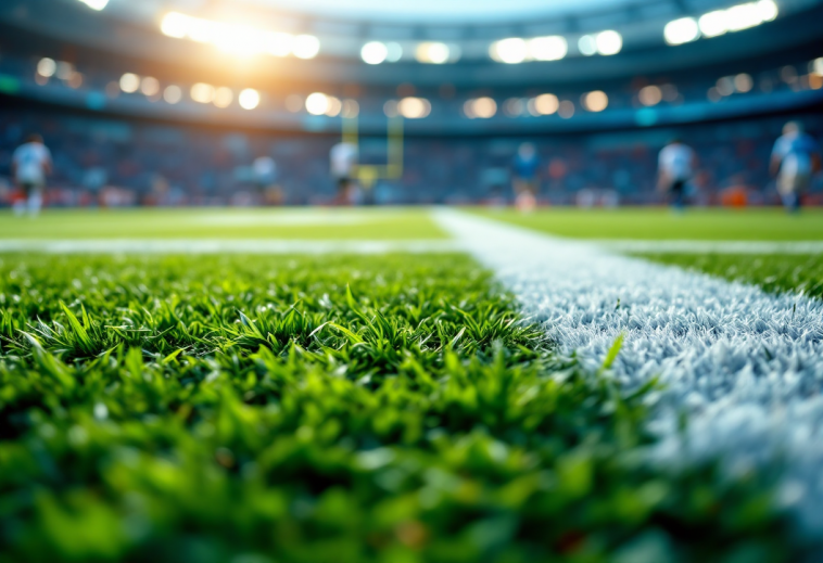 Giocatori degli Eagles festeggiano la vittoria sui Packers