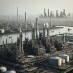 Grafico che illustra l'evoluzione del mercato petrolifero