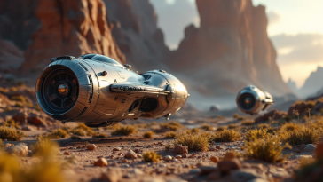 Immagine di Galaxy Quest con personaggi iconici della fantascienza