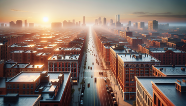 Robson Green in Grantchester durante un evento negli USA