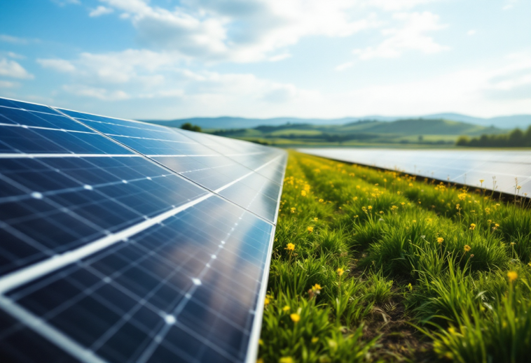 Rappresentazione del Green Deal Europeo per il clima