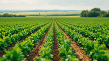 Scena del film Green and Gold che mostra agricoltura nel Wisconsin