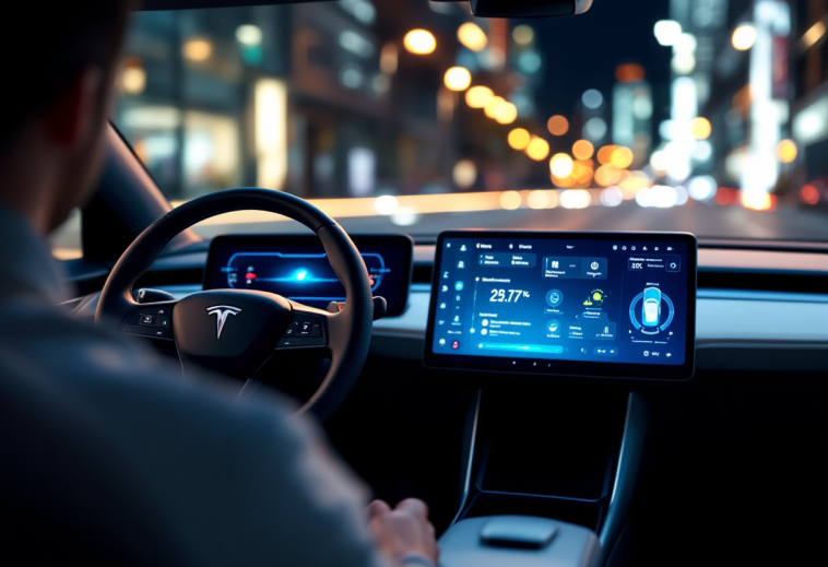 Grok, l'assistente intelligente per auto Tesla
