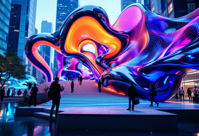 Immagine del chatbot AI Grok di Elon Musk in azione