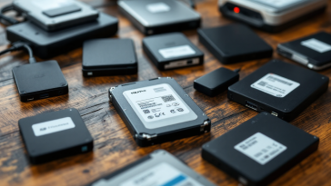 Immagine di hard disk esterni per l'acquisto