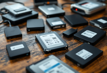 Immagine di hard disk esterni per l'acquisto