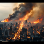 Incendi a Los Angeles con manifestazioni di estrema destra