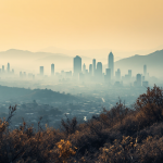 Immagine di incendi devastanti a Los Angeles