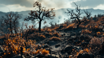 Incendi devastanti in California con fumi e fiamme