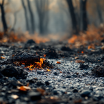 Immagine di incendi devastanti in California