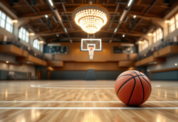 Giocatori dei Golden State Warriors in campo dopo vittoria