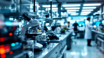 Logo della Fondazione Airc con grafica di ricerca oncologica