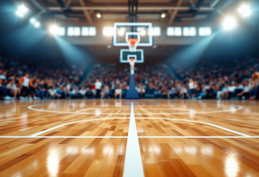 Jasen Green in azione durante una partita di basket universitario
