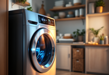 Lavatrici intelligenti che semplificano il bucato