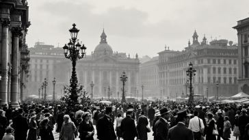 Immagine della serie M. Il figlio del secolo sul fascismo