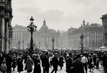 Immagine della serie M. Il figlio del secolo sul fascismo