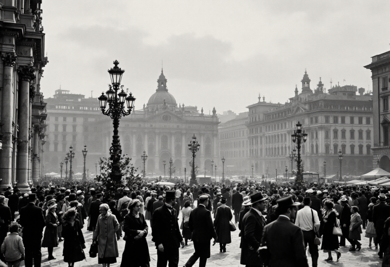 Immagine della serie M. Il figlio del secolo sul fascismo